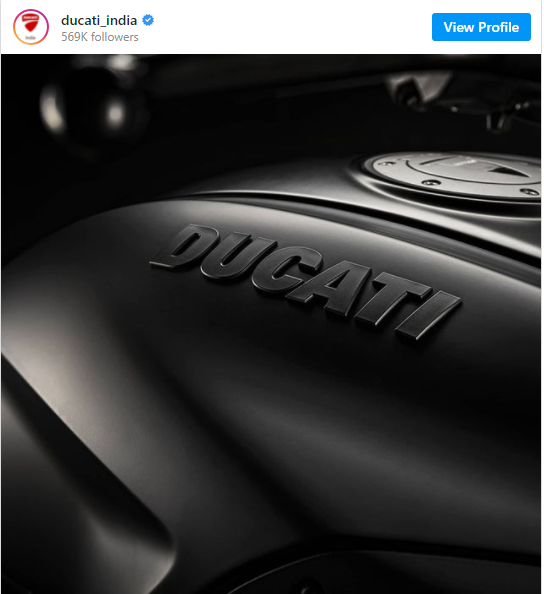 Ducati Diavel 1260 instagram