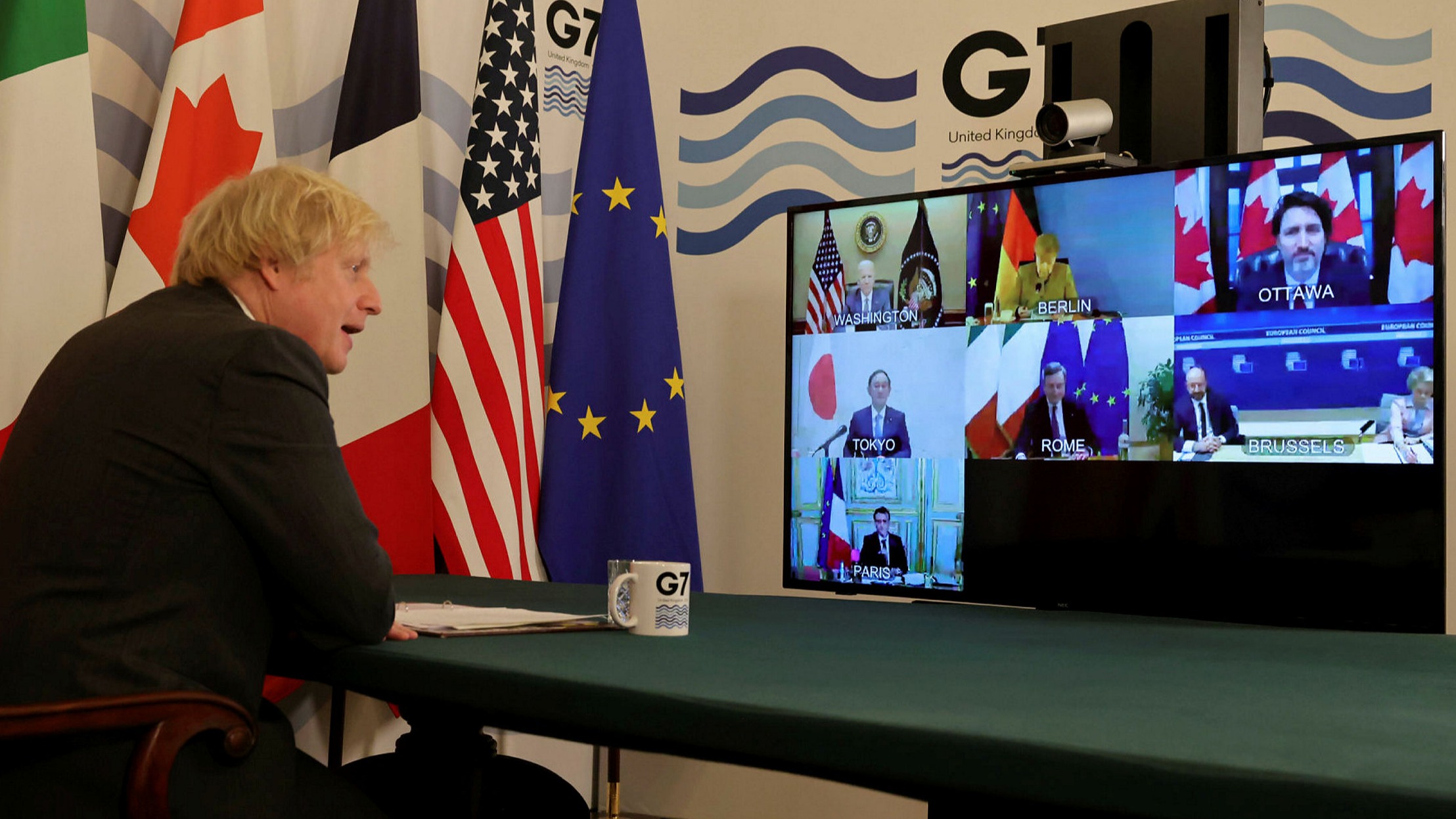 G7 to boost vaccine supplies