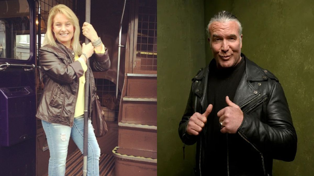 Dana married Scott Hall twice