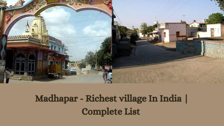 Madhapar - Richest village In India Complete List