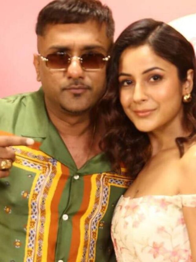 Honey Singh filming for Desi Vibes with Shehnaaz Gill