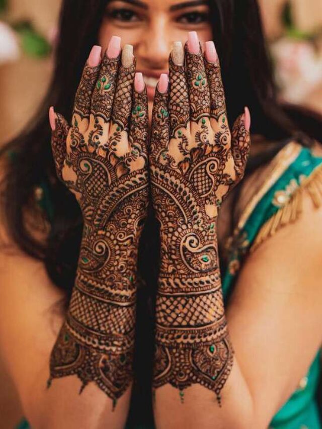 5 mehendi designs for karwa chauth 2023